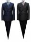 Preview: Zweireiher Herrenanzug Slim Fit Gentlemen Anzug