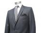 Preview: Elegante Herren Anzug Anthrazit Webstruktur