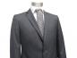 Preview: Elegante Herren Anzug Anthrazit Webstruktur