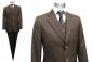 Preview: Herrenanzug mit Weste Braun Angebot