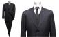 Preview: Herrenanzug Schwarz mit Weste Sonderangebot