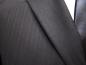 Preview: Schattenstreifen Anzug Schwarz Modern Fit