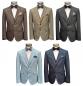 Preview: Elegante Herren Anzug mit Weste und Fliege