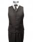 Preview: Herren Anzug mit Weste Braun Regular Fit