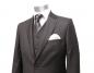 Preview: Herren Anzug mit Weste Braun Regular Fit