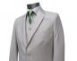 Preview: Herrenanzug mit Weste Cremebeige