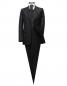 Preview: Herren Anzug 3 teilig Schwarz Regular