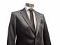 Preview: Herren Slim-fit Hochzeitsanzug Schwarz