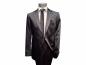 Preview: Herren Slim-fit Hochzeitsanzug Schwarz