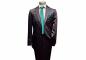 Preview: Glanz Hochzeitsanzug Herren Schwarz