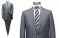 Preview: Herren Anzug Grau Streifen