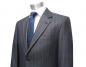 Preview: Slim-fit Herren Anzug Streifen