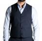 Preview: Herrenweste Anzugweste Modern Fit
