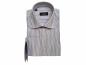 Preview: Streifen Herren Hemd Regular Lang Arm