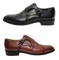 Preview: Doppel-Monk Herren Schuhe Doppelschnalle