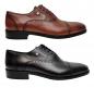 Preview: Herren Brogue Lederschuhe Anzugschuhe