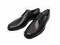 Preview: Elegante Herren Leder Schuhe Schwarz