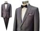 Preview: Regular Fit Herren Anzug mit Weste Kurzgrößen