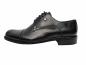 Preview: Bequem Schwarze Herrenschuhe Echtleder