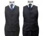 Preview: gestreifte Herrenweste Anzugweste Regular