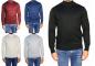Preview: Stehkragen Herren Pullover