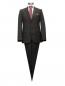 Preview: Herren Anzug 2 Schlitz Taupe Braun 46