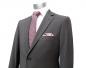 Preview: Herren Anzug 2 Schlitz Taupe Braun 46