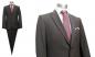 Preview: Herren Anzug 2 Schlitz Taupe Braun 46