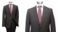 Preview: Herren Anzug 2 Schlitz Taupe Braun 46