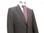 Preview: Herren Anzug 2 Schlitz Taupe Braun 46