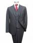 Preview: Herren Anzug 3-Teilig 120s Anthrazit