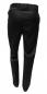 Preview: Herren Hose Schwarz Anzughose Flat Front