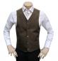Preview: Klassische Herren Weste Anzugweste
