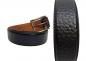 Preview: Herren Leder Gürtel grobe Prägung