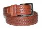 Preview: Flecht Herren Echt Leder Gürtel