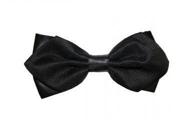 Herren Schleife Fliege Uni gemustert 2-Lagig