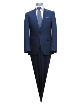 Slim Fit Herren Anzug 4 teilig Elegant