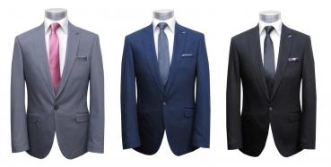 Slim Fit Herren Sakko Anzugjacke Modern