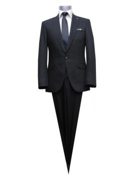 Slim Fit Herren Anzug 4 teilig Elegant