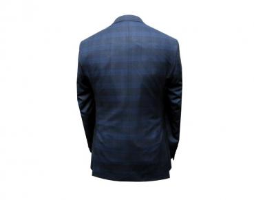 Glencheck Herren Anzug Slim Fit Kariert