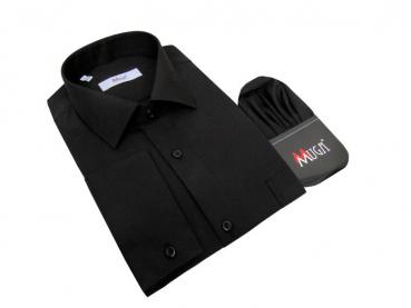 Regular Fit Herren Hemd mit Einstecktuch