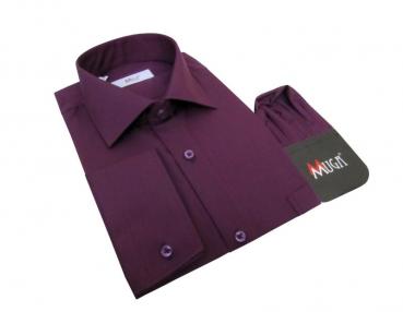 Regular Fit Herren Hemd mit Einstecktuch