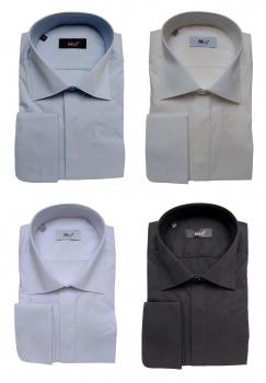 Umschlagmanschetten Herren Hemd Modern Fit