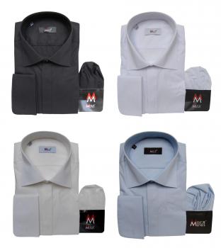 Umschlagmanschetten Herren Hemd Modern Fit