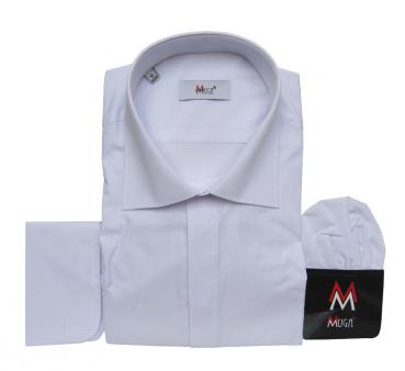 Umschlagmanschetten Herren Hemd Modern Fit