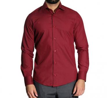 Herren Slim-fit Hemd Langarm in Köln günstig