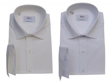 Comfort Fit Herren Hemd mit Einstecktuch