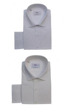 Comfort Fit Herren Hemd mit Einstecktuch