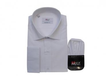 Comfort Fit Herren Hemd mit Einstecktuch