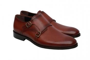 Double Monk strap Herrenschuhe Elegant